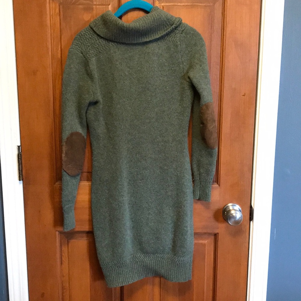Ralph Lauren Rugby • Hunter Green Sweater Dress - Picture 3 of 5